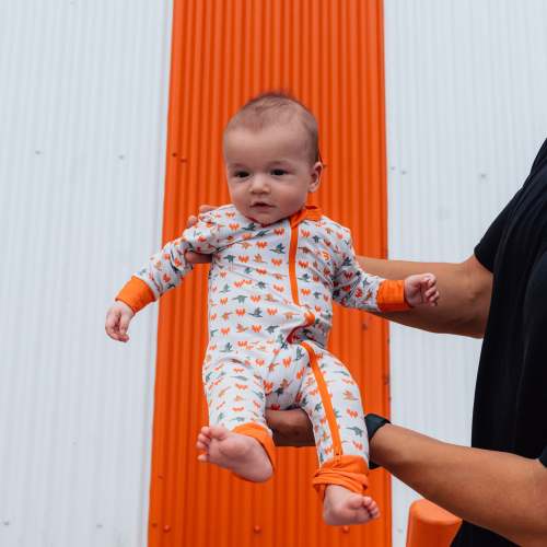 Baby Zip Up - WHATA Mallard – BURLEBO