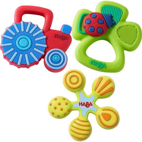 Silicone Teether Baby Bundle - HABA | Maisonette