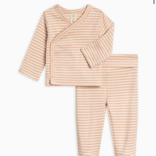 Riley 2 Piece Kimono Wrap Top and Pant Set