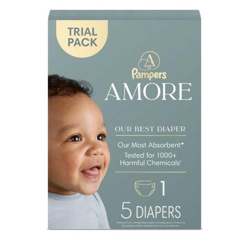 Amore by Pampers Diapers Trial Pack - Size 1 - 5ct