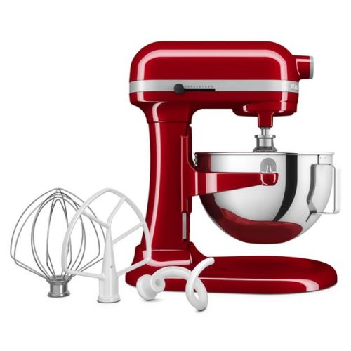 KitchenAid 5.5qt Bowl-Lift Stand Mixer - KSM55 - Empire Red: 11 Speeds, 500W, Stainless Steel, Dishwasher-Safe Parts