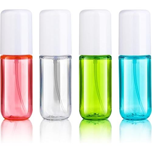 Aeibxiy Small Spray Bottles Travel Size 1.35oz 40ML, Fine Mist Plastic Spray Bottles, Refillable Empty Spray Bottle for Toners, Perfume, Face& Hair Spray