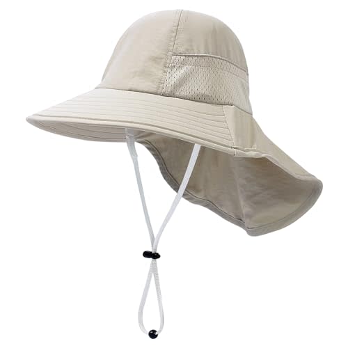 Baby Sun Protection Hat for Infant Toddlers Boys Girls UPF 50+ Sunhat for Outdoor Beach Swim
