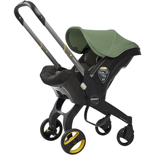Doona Car Seat & Stroller, Desert Green - All-in-One Travel System