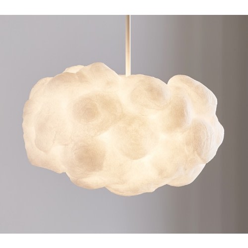 Fluffy Cloud Pendant (22")