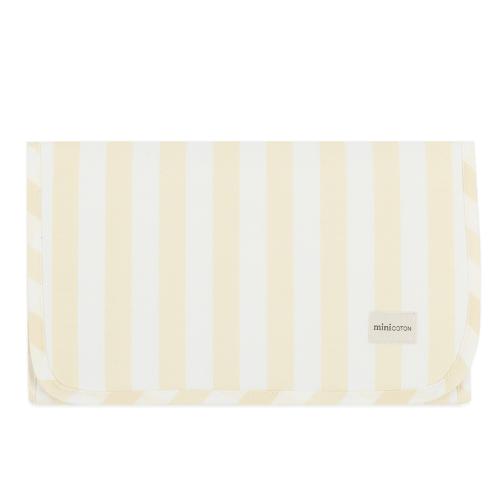 Changing Mat - Butter + White