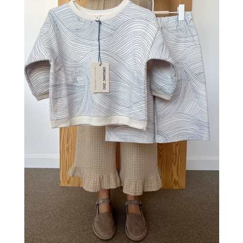 Seascape Wide Leg Pants | Organic Zoo