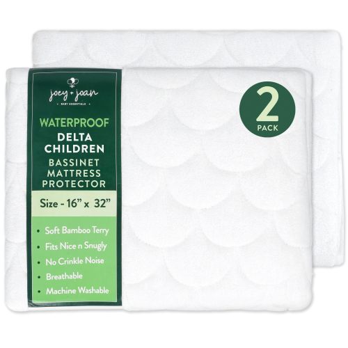Waterproof Mattress Pad Cover Delta Children Simmons Oval Sleeper – Joey + Joan | Baby Essentials