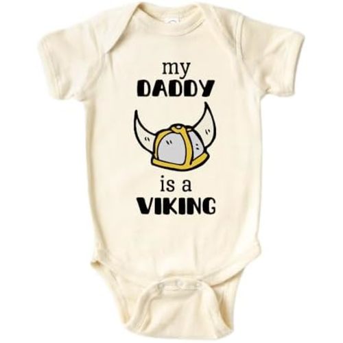 My Daddy Is A Viking Baby Bodysuit, Kids T-Shirt