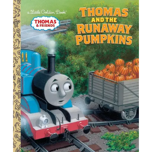 Thomas and the Runaway Pumpkins (Thomas & Friends) (Little Golden Book)