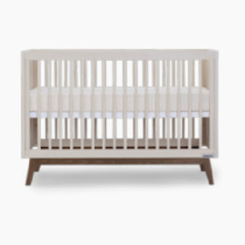 dadada Soho 3-in-1 Convertible Crib - Almond Milk/Walnut