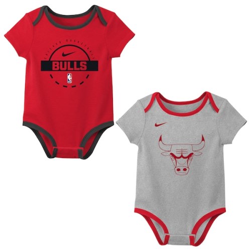 Infant & Newborn Chicago Bulls Nike Two-Piece Bodysuit Set