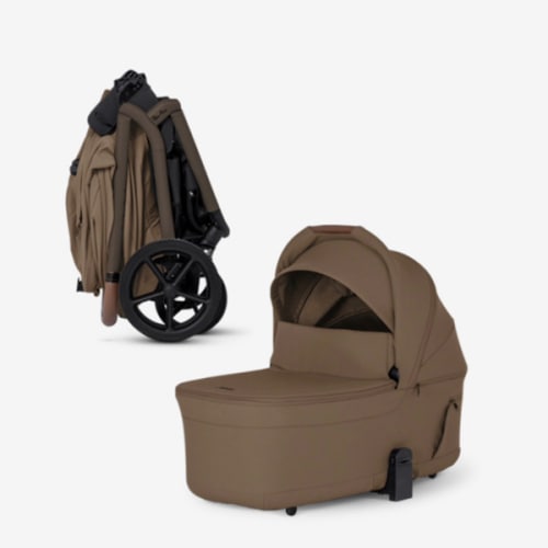 Breez Bassinet for Newborns - UPF50+ Hood & Bamboo Mattress