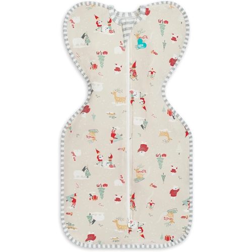 Love to Dream Swaddle UP, Baby Sleep Sack, Self-Soothing Swaddles for Newborns, Improves Sleep, Snug Fit Helps Calm Startle Reflex, New Born Essentials for Baby, 8-13 lbs, Beige