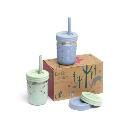 Stainless Steel 10oz Drinking Tumblers + Food Storage