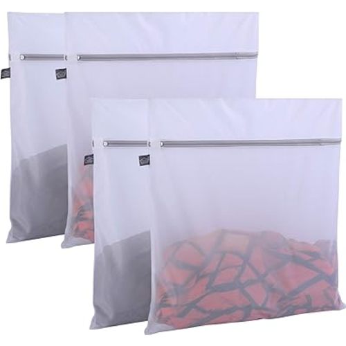 Laundry Bags Mesh Wash Bags, Large Lingerie Bags for Washing Sheet, 4XXL