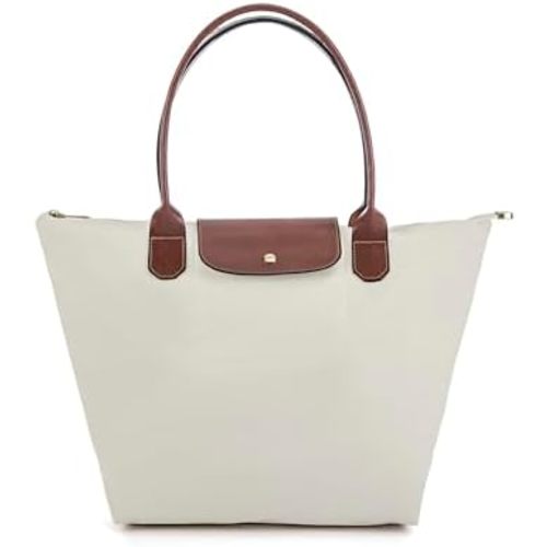 Tote Bag for Women Foldable Shoulder Bag Nylon Weekend Hobo Handbag