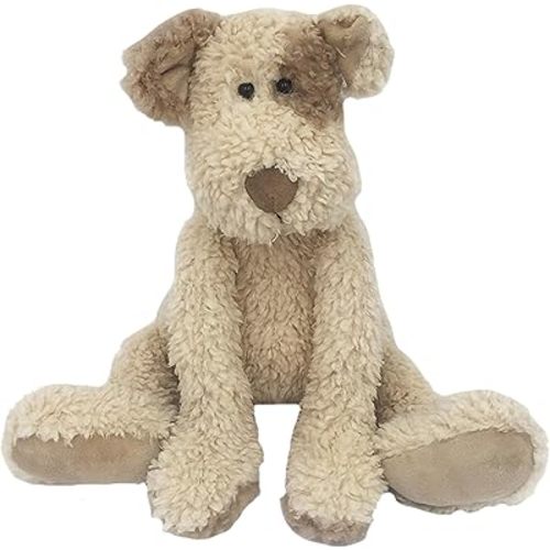MON AMI Bogart Shaggy Puppy Plush Toy - 18", Soft & Cuddly Plushie with Long Legs & Floppy Feet, Adorable Stuffed Animal for Kids, Baby Gift, Huggable Soft Toy, Perfect for Snuggling & Playtime