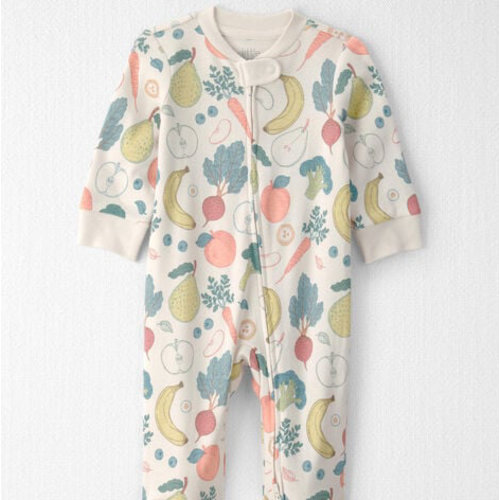 Baby Organic Cotton Sleep & Play Pajama in Veggie Fruit - Little Planet | Carter's