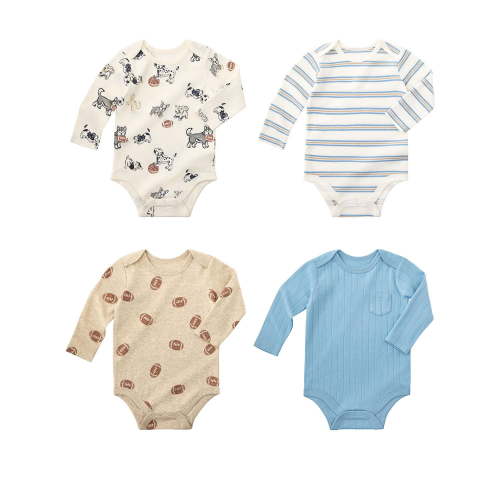Member's Mark Baby 4-Pack Organic Cotton Bodysuit - Samsclub.com