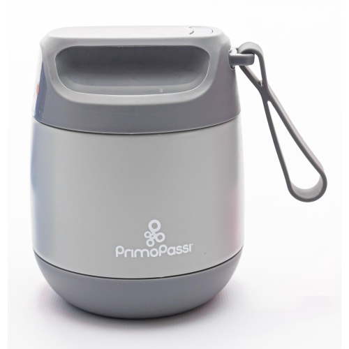 Primo Passi - Baby Insulated Food Jar 12Oz/350Ml, Grey