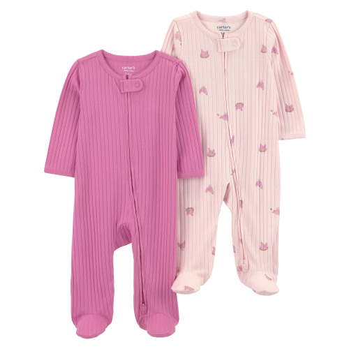 Carter's Child of Mine Baby Sleep 'N Play, 2-Pack, Sizes Preemie-6/9 Months