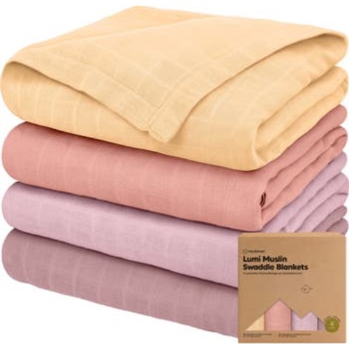 Lumi Muslin Swaddle Blankets