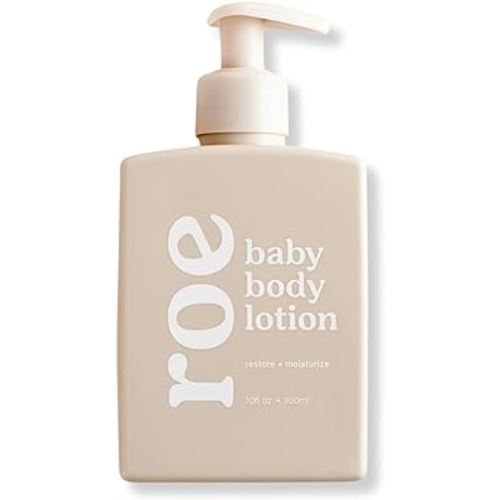 Roe Wellness- Baby Lotion Moisturizer Fragrance-Free | Great For Sensitive Skin Lightweight Moisturizing Lotion | For Babies, Infants, Kids and More