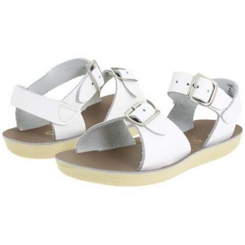 White Surfer Sandals