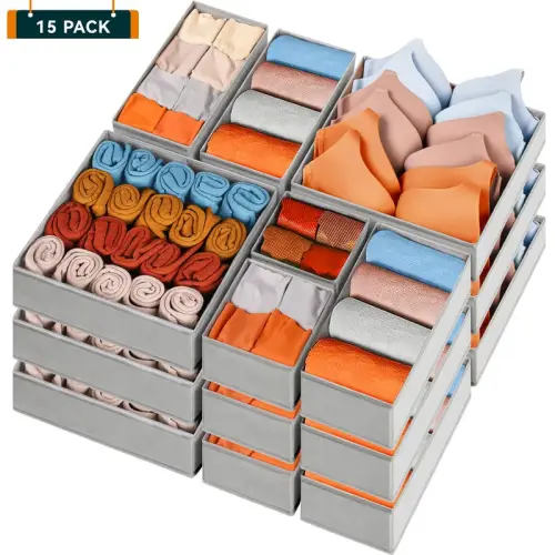 Criusia Multi-purpose storage box 15 pieces drawer storage suitable | Holiday Sales TikTok Shop