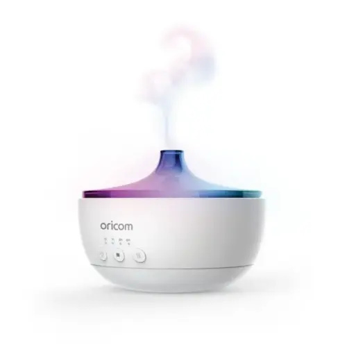 Oricom OBHAD200 Baby 4-IN-1 Aroma Diffuser, Humidifier, Night Light and Speaker | Baby Bunting AU
