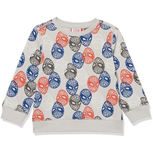 Amazon Essentials Disney | Marvel | Star Wars Boys and Toddlers' Fleece Pullover Crew Sweatshirt