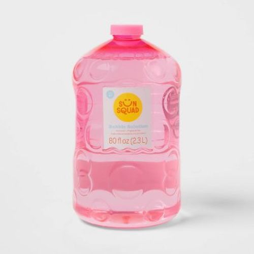 Bubble Solution 80oz - Sun Squad™: For Kids Age 3+