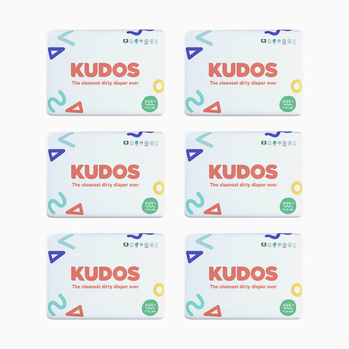 Kudos Diapers, Monthly Supply - Size 1, 210 Count
