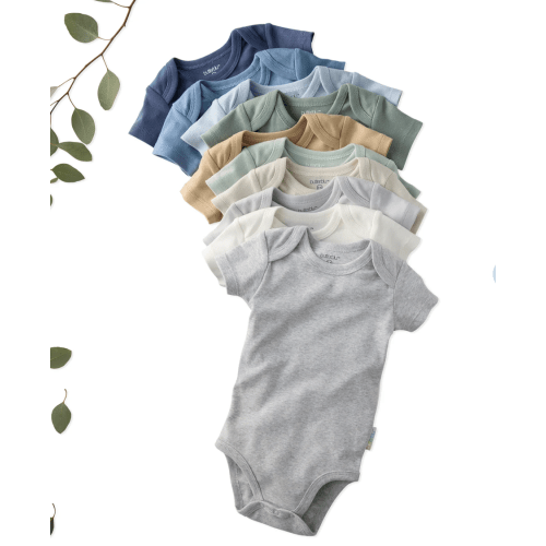 AVERY 10-Pack Short Sleeve Bodysuits