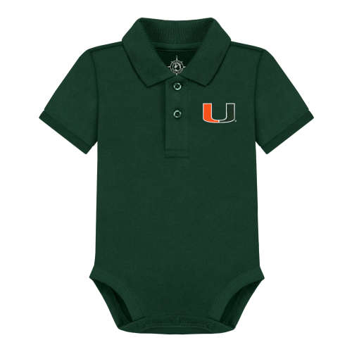 Miami Hurricanes Polo Bodysuit | College Baby