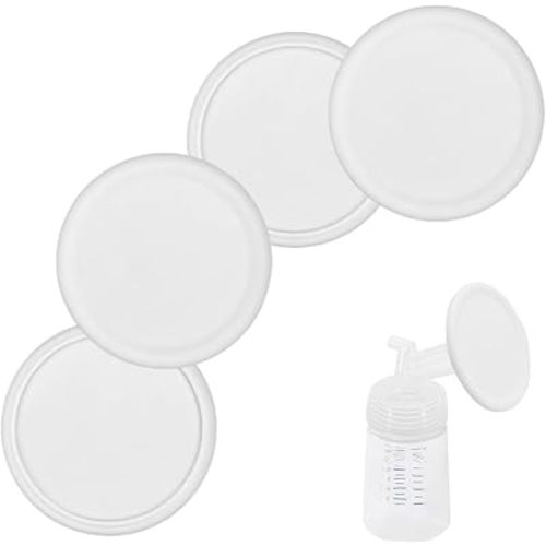 4Pcs Silicone Breast Pump Covers for Spectra Flange
