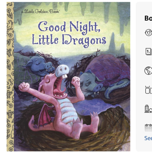 Good Night, Little Dragons (Little Golden Book)