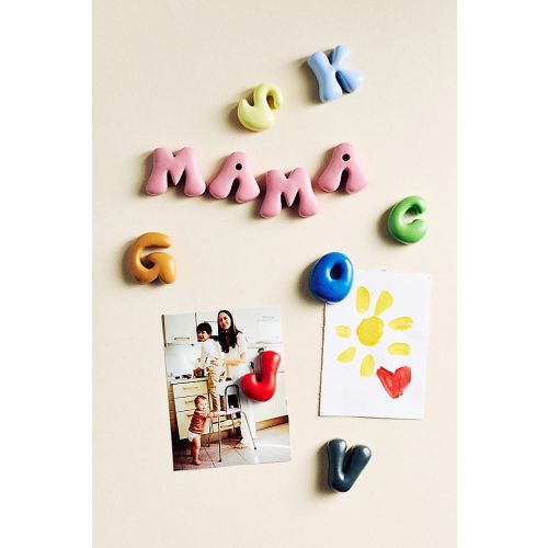 Anthropologie Bubble Letter Magnets