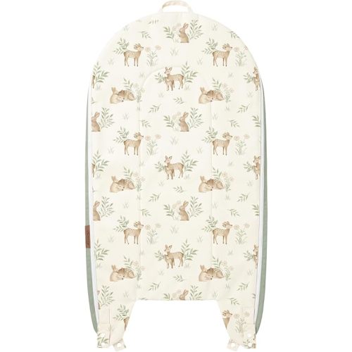 Konssy 100% Cotton Baby Lounger Cover Fits DockATot Deluxe+, Cover Only