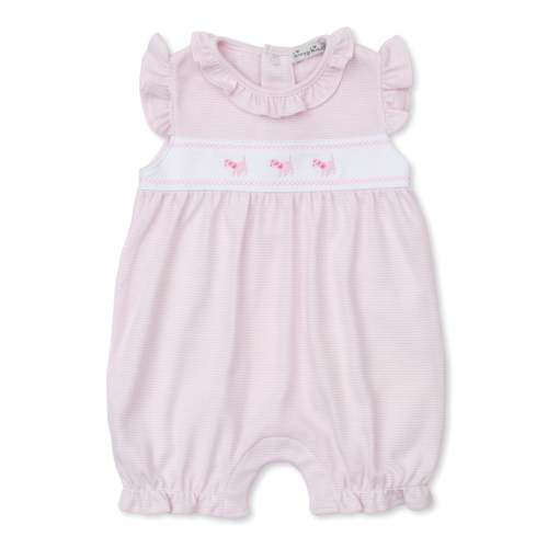 Classic Treasures FA25 Pink Stripe Short Playsuit