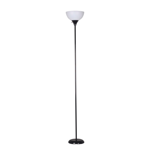 Mainstays 71" Black Floor Lamp, Modern Design