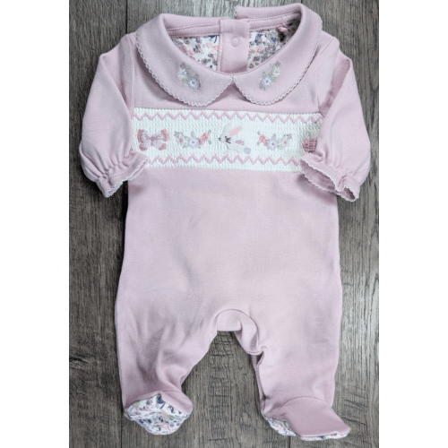 Baby Girl Clothes Nwot Next Baby Preemie Purple Bunny Easter Footed Outfit