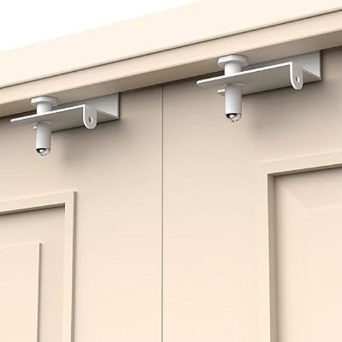 Child Proof Door Top Lock - BILLROAD Top Door Lock for Kids Safety Made of Sturdy Metal | Adjustable Lock Child Safety Top Lock for 0.8-2 inch Thick Interior Doors 2 Pack