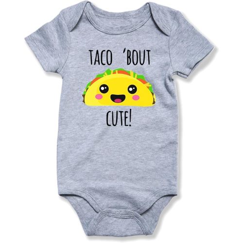 hrcfbk Newborn Baby Boys Girls Clothes Cute Funny Bodysuit Rompers Newborn Baby Announcement Coming Home Outfit