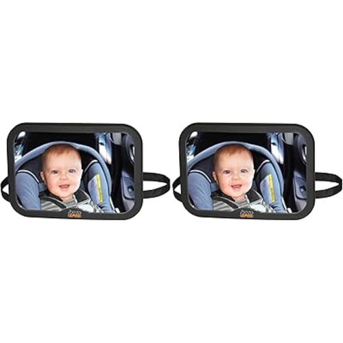 Jolly Jumper Driver's Baby Mirror 360 Degree View (Pack of 2)