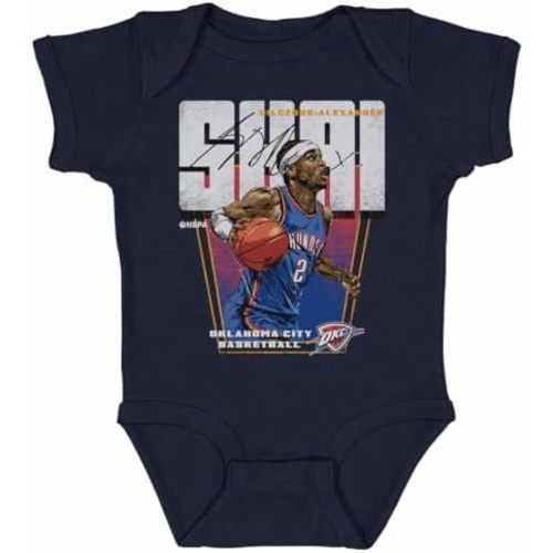 500 LEVEL SGA OKC Thunder Kids Baby Bodysuit - Shai Gilgeous-Alexander Oklahoma City Thunder Premiere