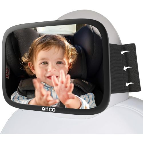 Baby Car Mirror Rear Facing Shatterproof 360 Rotation For Tesla Model – drvevs