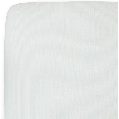 Premium Crib Sheet | Pale Pinstripe