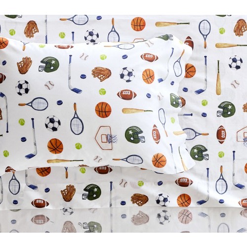 All Star Sports Organic Toddler Sheet Set (Crib Sized)